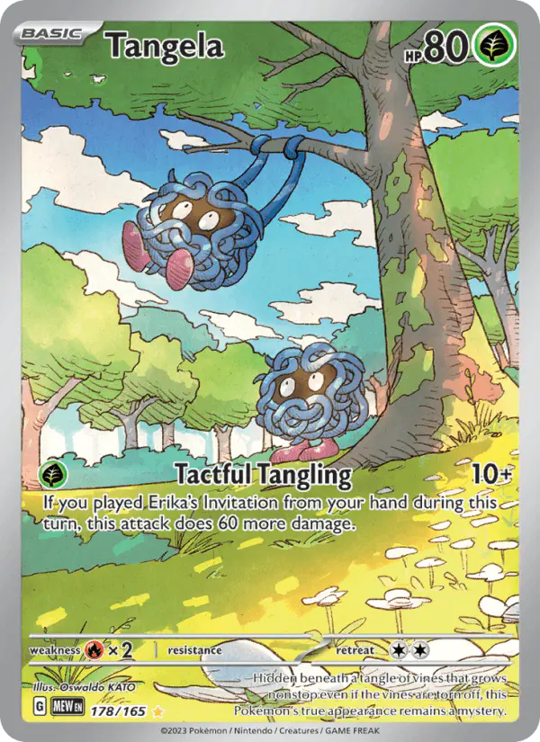 Carta Tangela 178/165 de 151