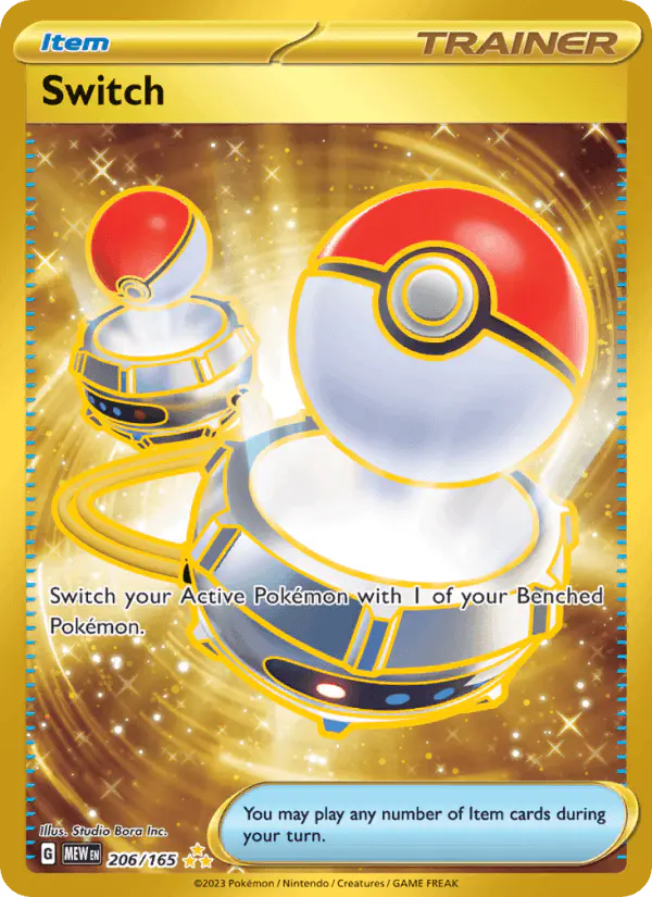 Carta Switch 206/165 de 151