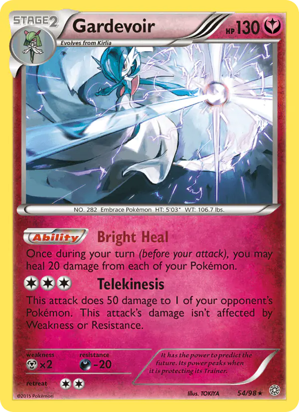 Carta Gardevoir 54/98 de Ancient Origins