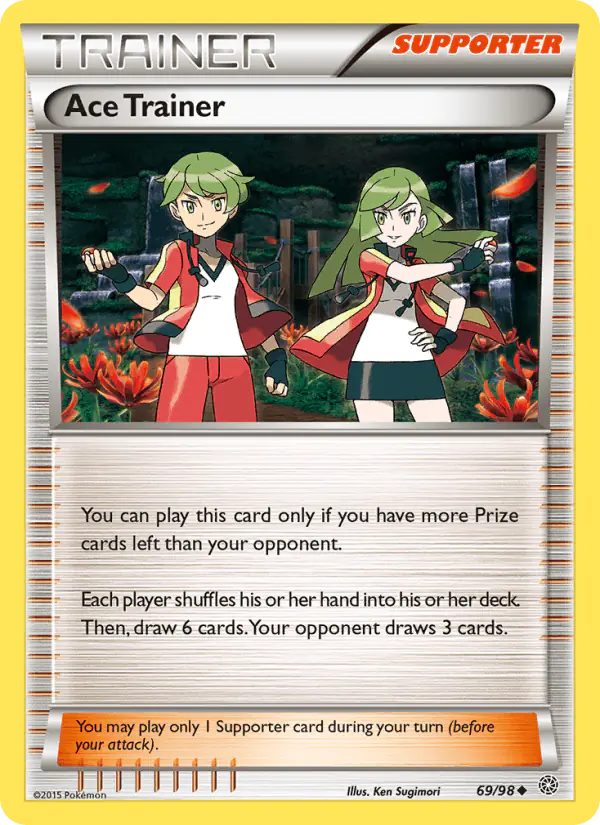 Carta Ace Trainer 69/98 de Ancient Origins