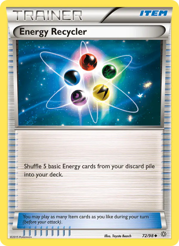 Carta Energy Recycler 72/98 de Ancient Origins