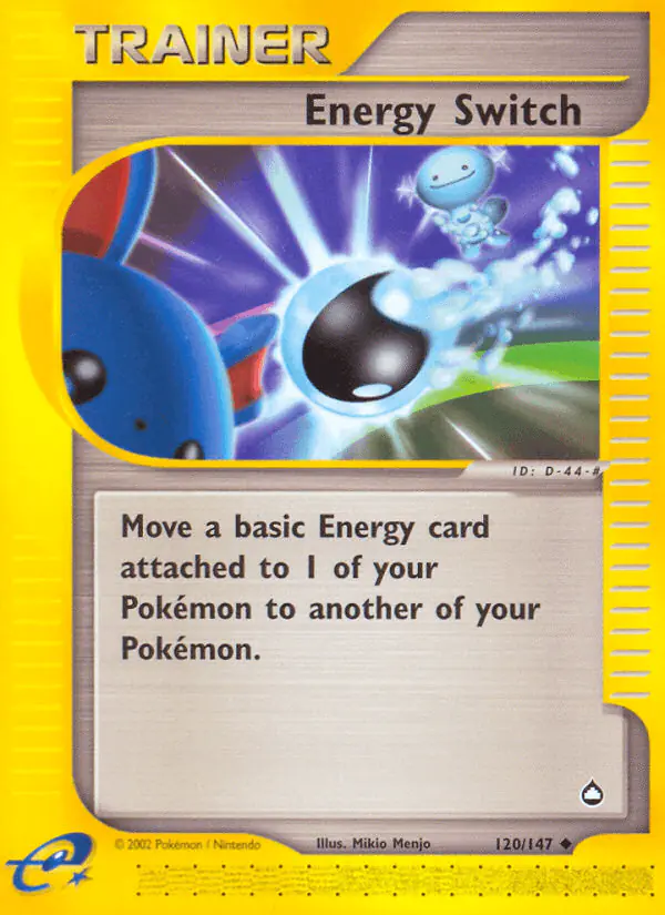 Carta Energy Switch 120/147 de Aquapolis
