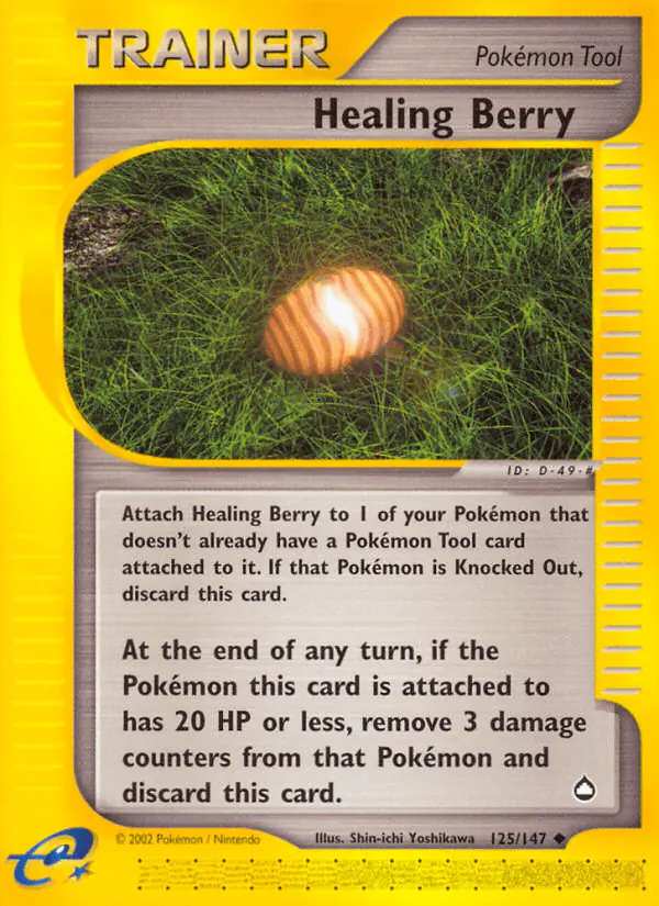 Carta Healing Berry 125/147 de Aquapolis