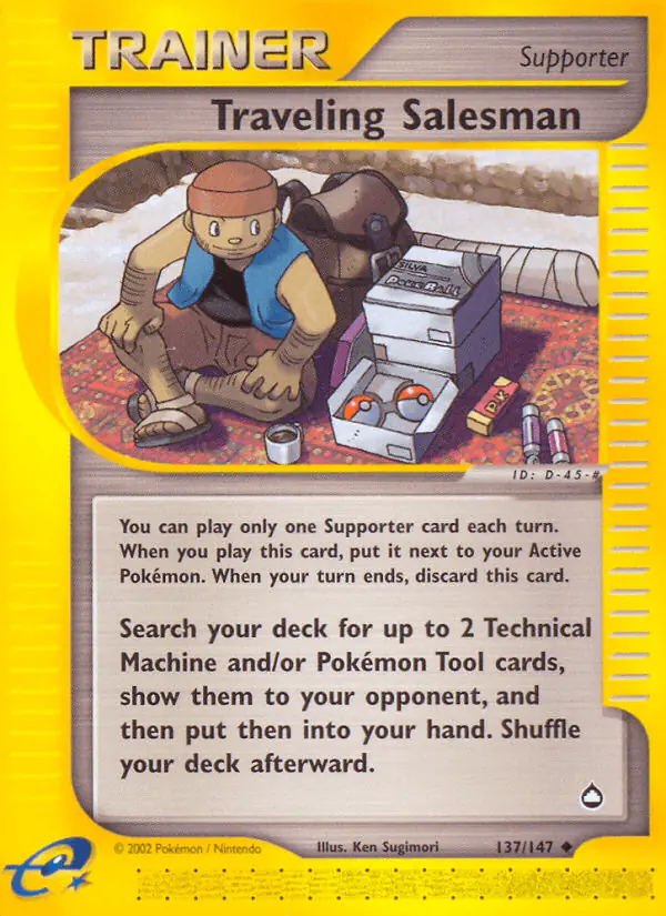 Carta Traveling Salesman 137/147 de Aquapolis