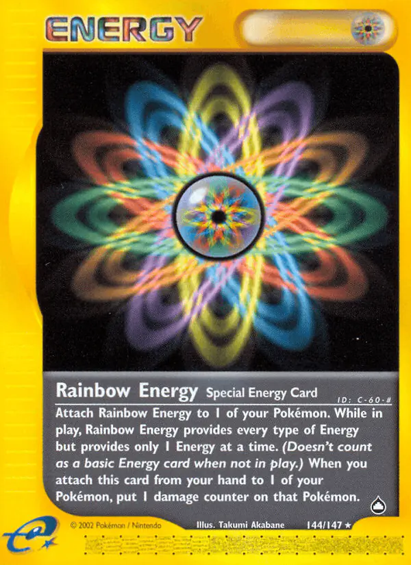Carta Rainbow Energy 144/147 de Aquapolis