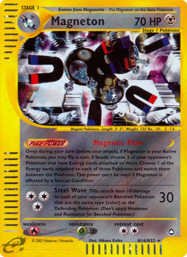 Carta Magneton H16 de Aquapolis