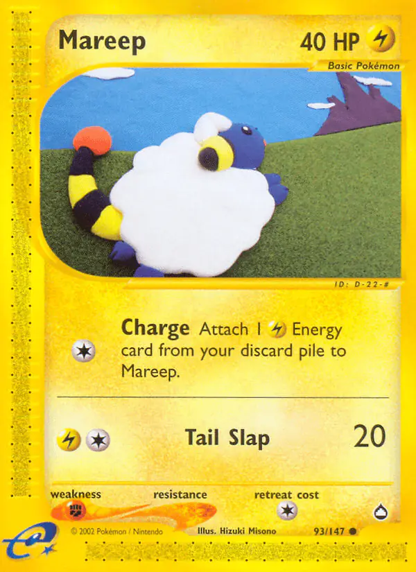 Carta Mareep 93/147 de Aquapolis
