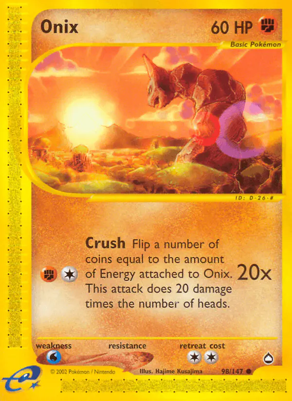 Carta Onix 98/147 de Aquapolis