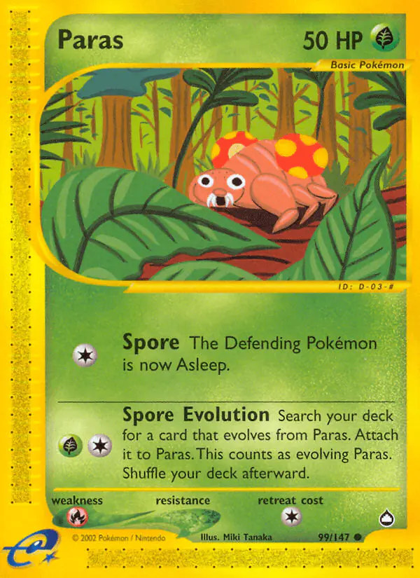 Carta Paras 99/147 de Aquapolis