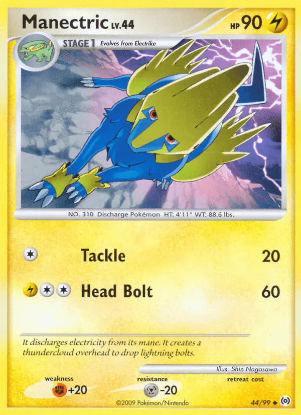 Carta Manectric 44/99 de Arceus