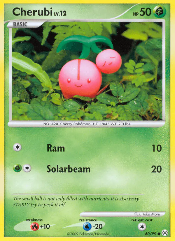 Carta Cherubi 60/99 de Arceus