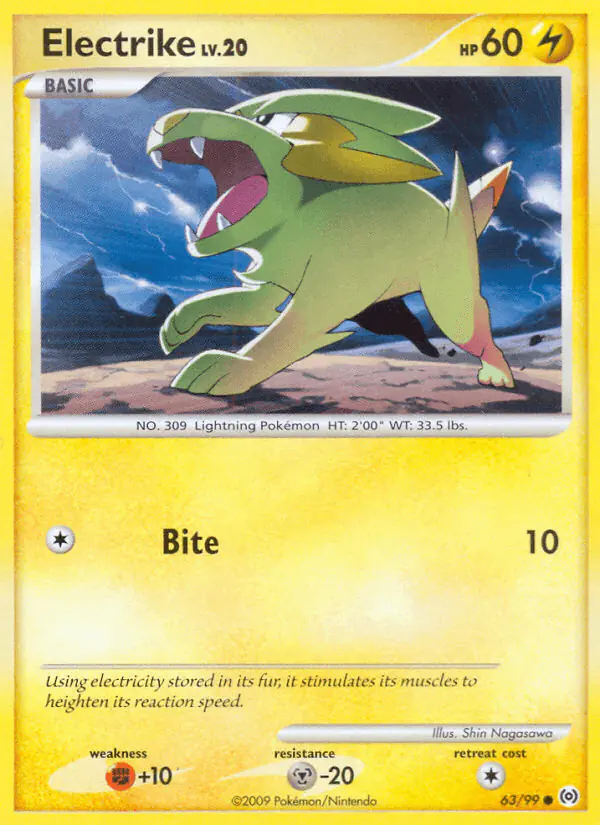 Carta Electrike 63/99 de Arceus