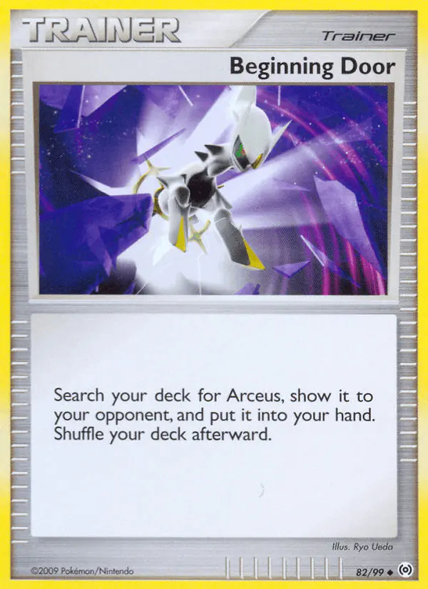Carta Beginning Door 82/99 de Arceus