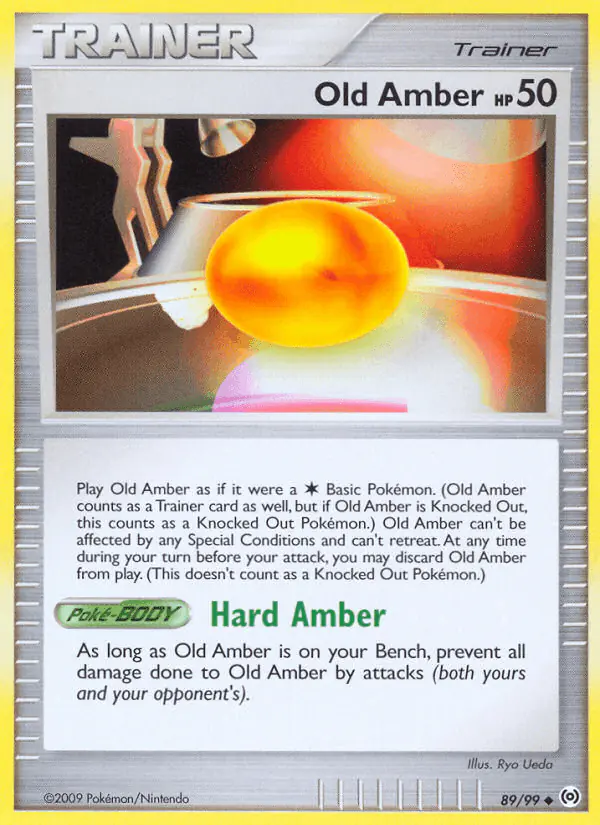Carta Old Amber 89/99 de Arceus