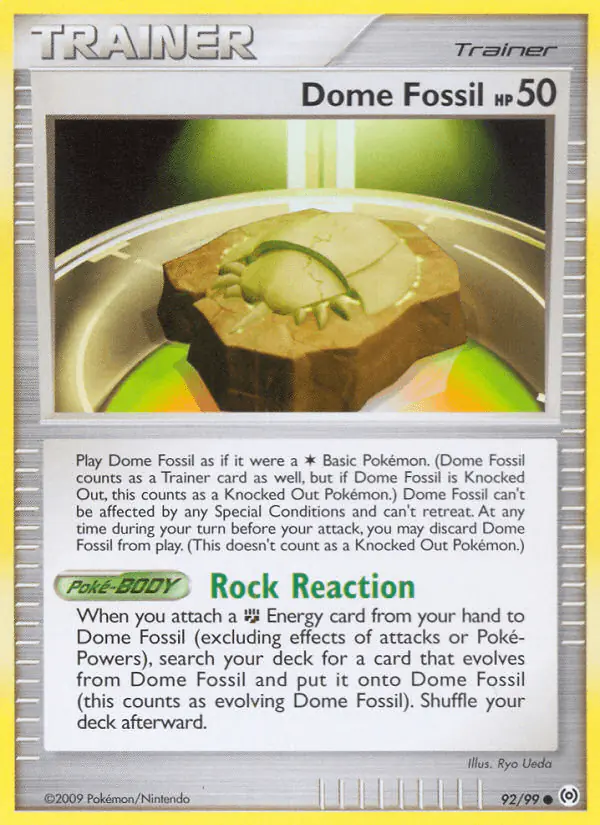 Carta Dome Fossil 92/99 de Arceus