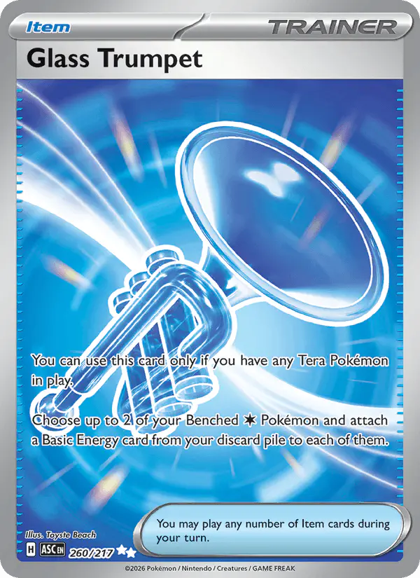 Carta Glass Trumpet 260/217 de Ascended Heroes