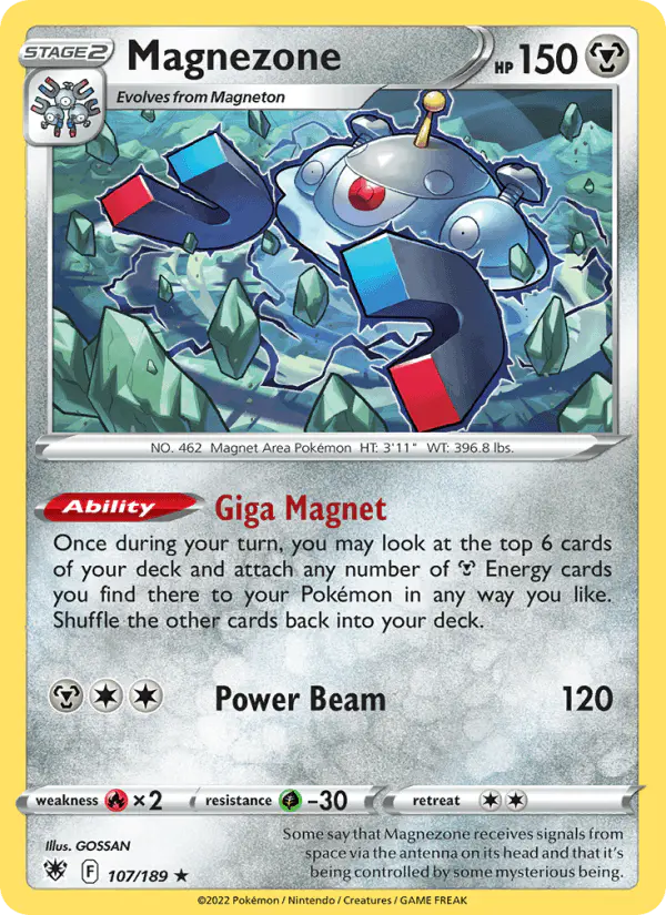 Carta Magnezone 107/189 de Astral Radiance