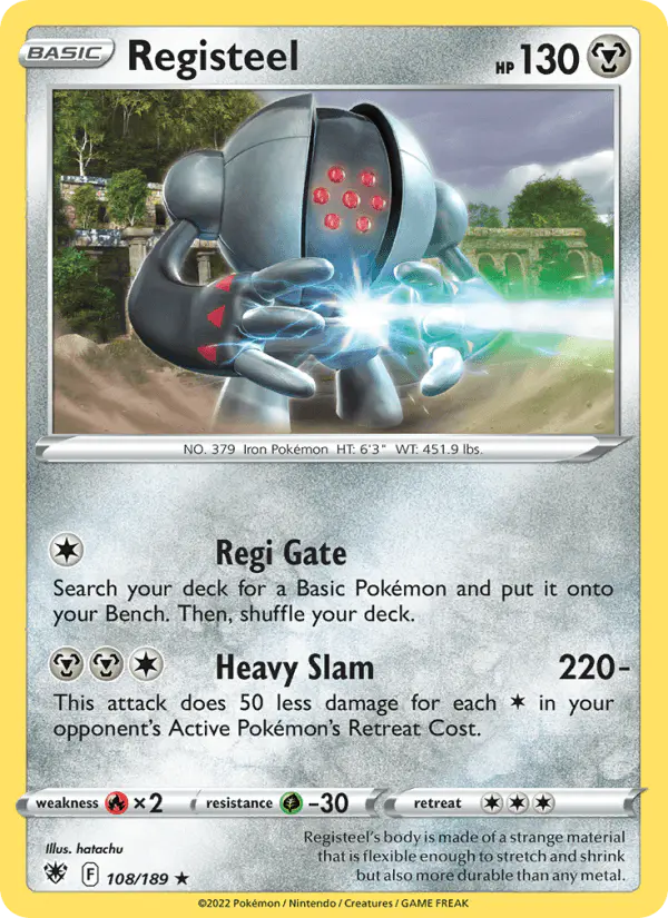 Carta Registeel 108/189 de Astral Radiance