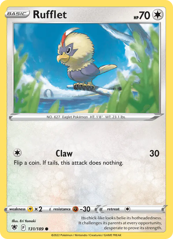 Carta Rufflet 131/189 de Astral Radiance