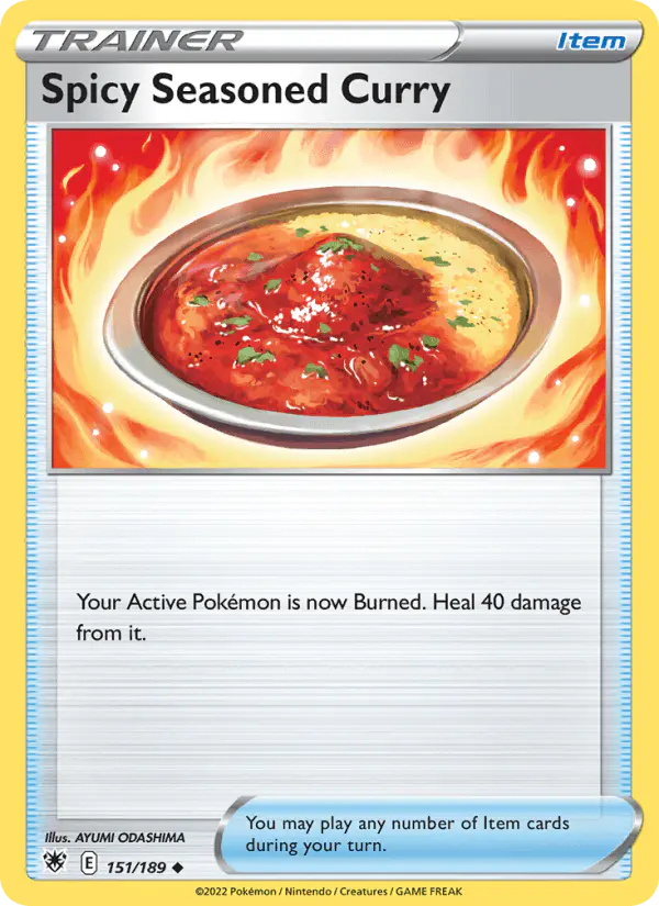Carta Spicy Seasoned Curry 151/189 de Astral Radiance