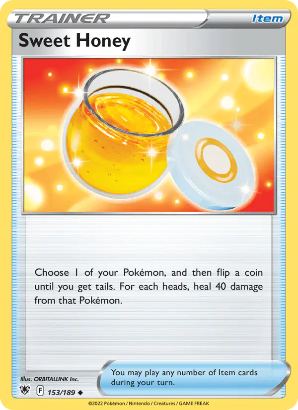 Carta Sweet Honey 153/189 de Astral Radiance