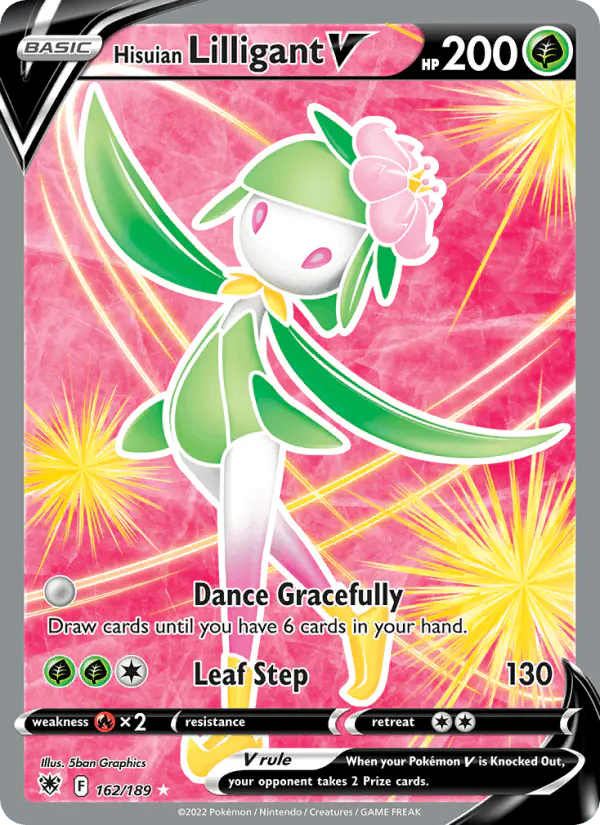 Carta Hisuian Lilligant V 162/189 de Astral Radiance