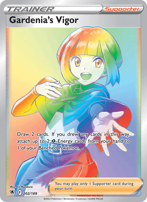 Carta Gardenia's Vigor 202/189 de Astral Radiance