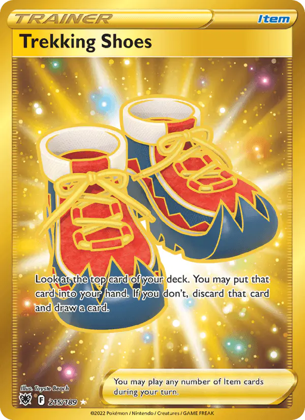 Carta Trekking Shoes 215/189 de Astral Radiance