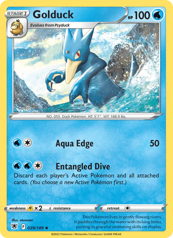 Carta Golduck 029/189 de Astral Radiance