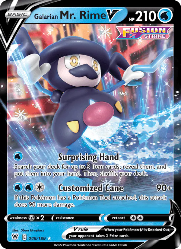 Carta Galarian Mr. Rime V 049/189 de Astral Radiance