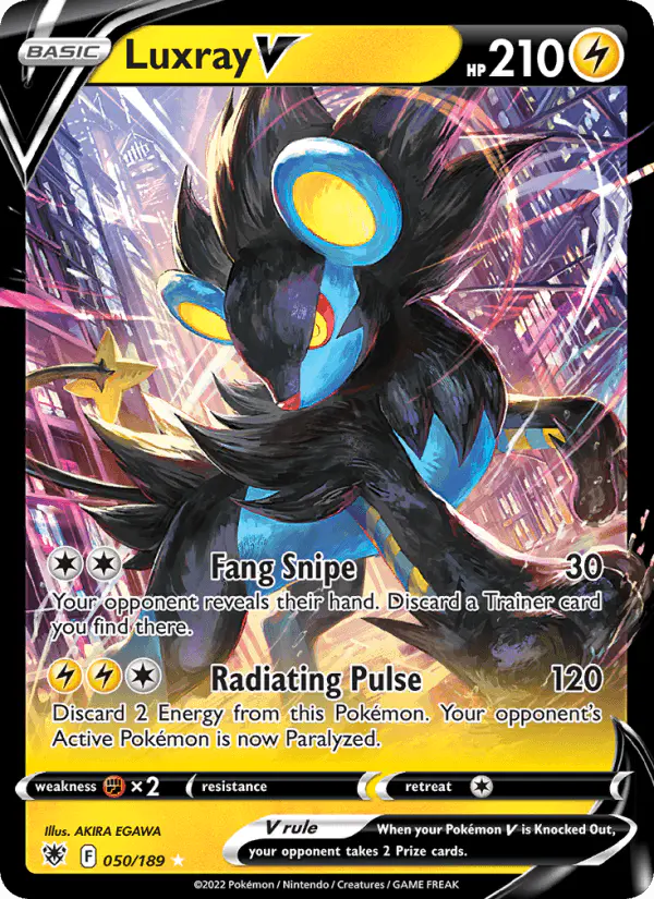 Carta Luxray V 050/189 de Astral Radiance
