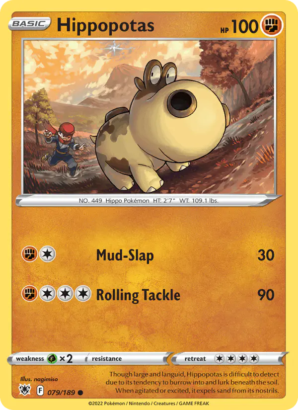 Carta Hippopotas 079/189 de Astral Radiance