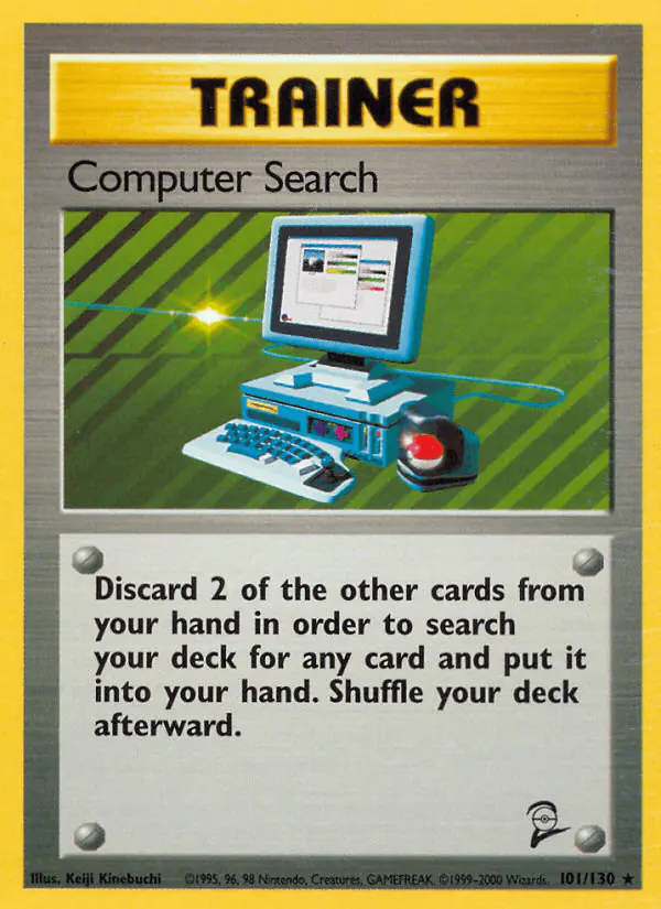 Carta Computer Search 101/130 de Base Set 2