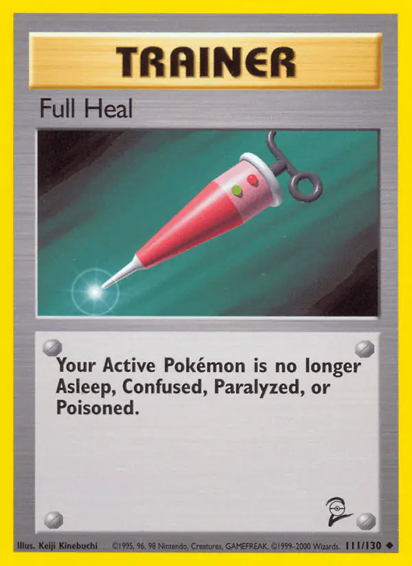 Carta Full Heal 111/130 de Base Set 2