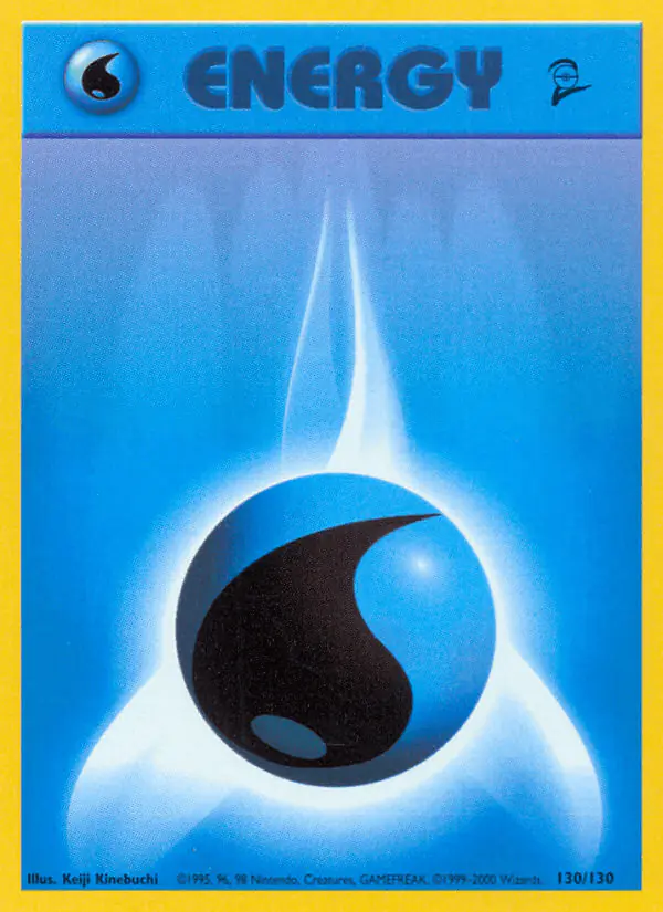 Carta Water Energy 130/130 de Base Set 2