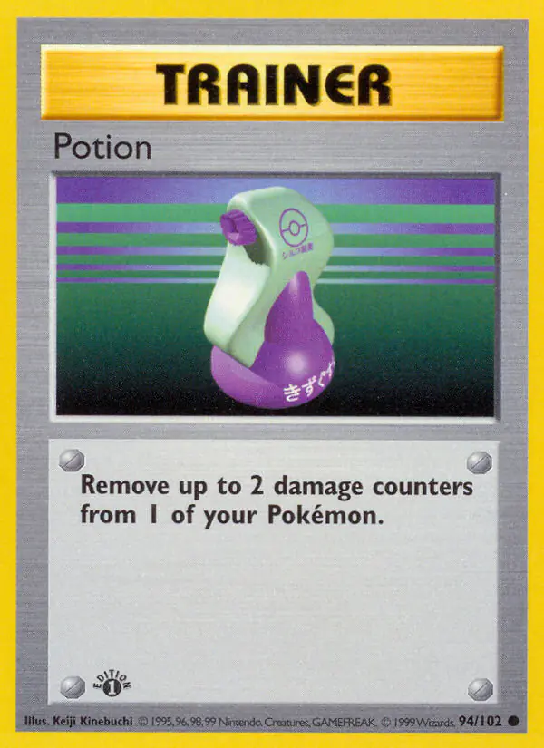 Carta Potion 94/102 de Base Set