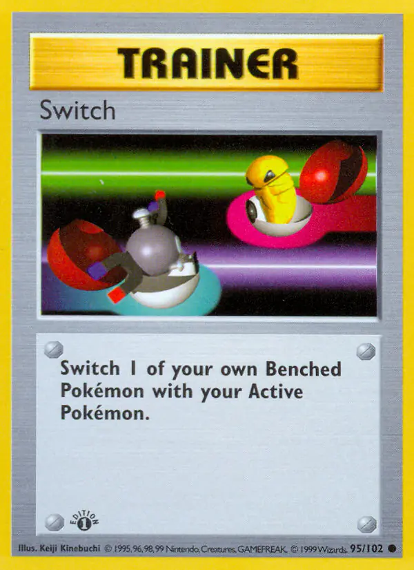 Carta Switch 95/102 de Base Set