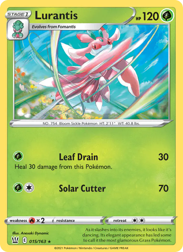 Carta Lurantis 015/163 de Battle Styles