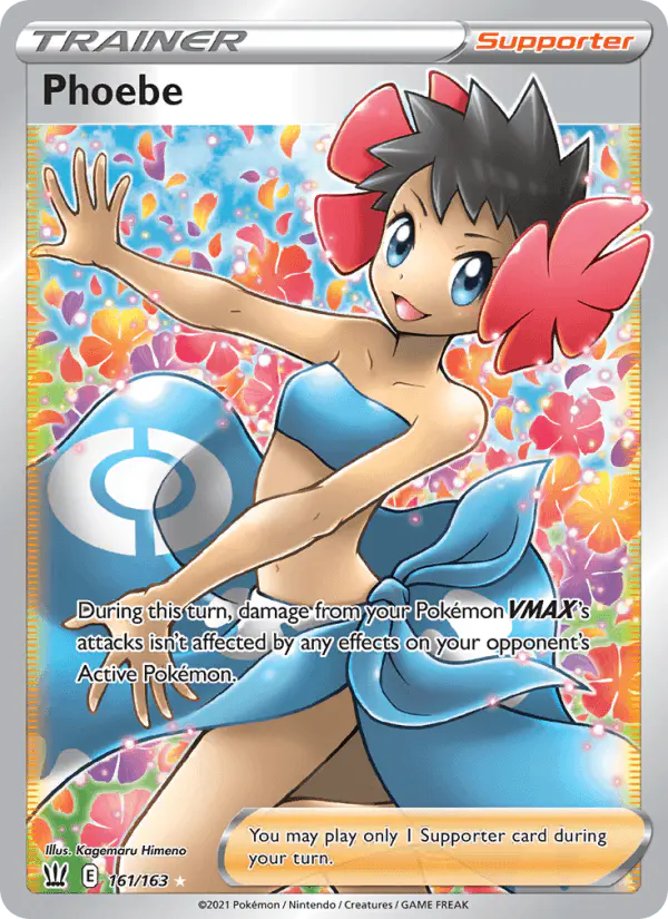 Carta Phoebe 161/163 de Battle Styles