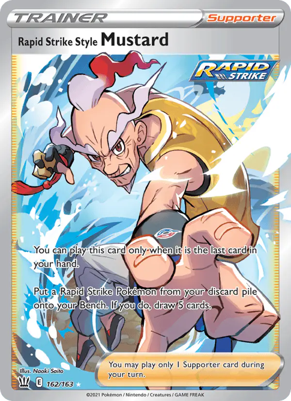Carta Rapid Strike Style Mustard 162/163 de Battle Styles