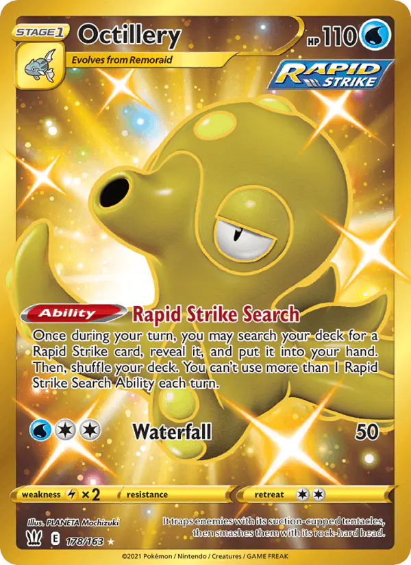 Carta Octillery 178/163 de Battle Styles