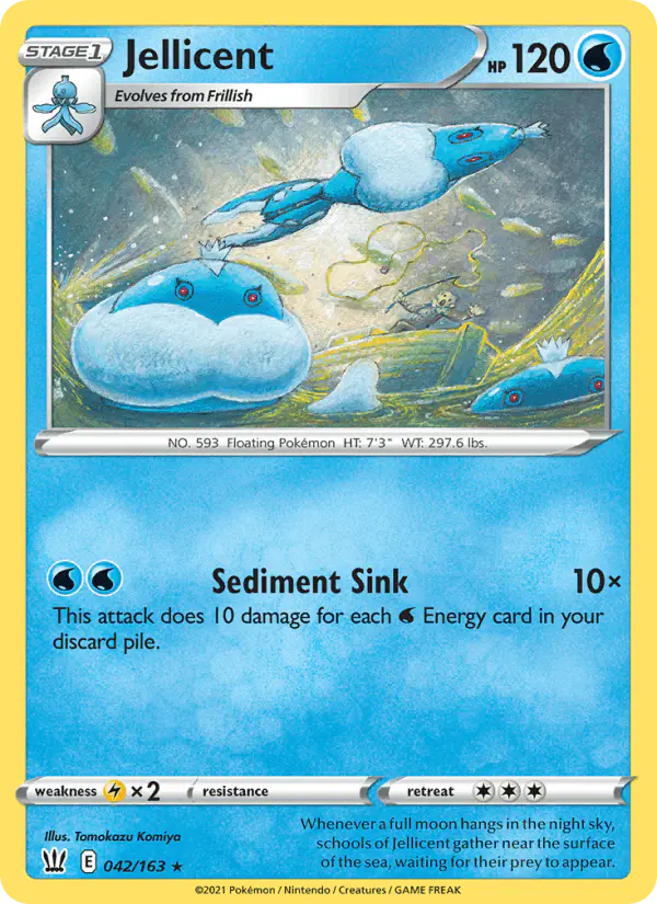 Carta Jellicent 042/163 de Battle Styles