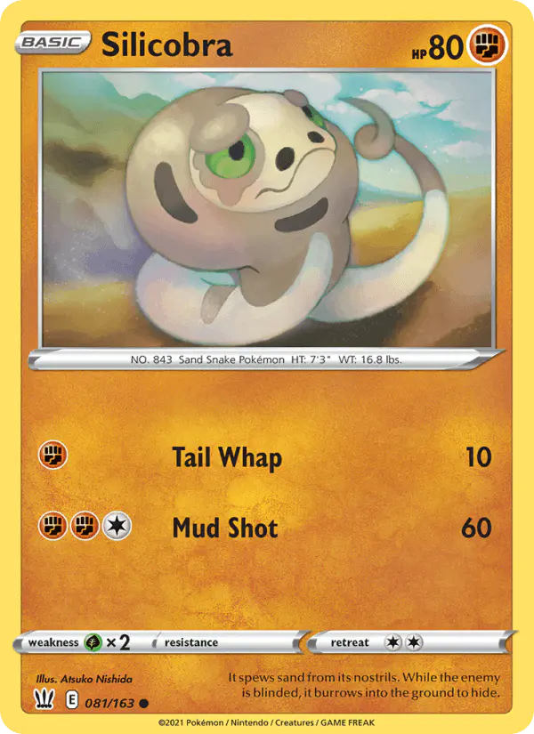 Carta Silicobra 081/163 de Battle Styles