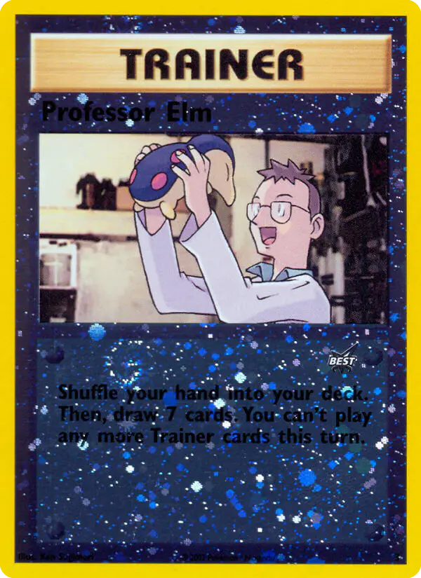 Carta Professor Elm 3/9 de Best of game