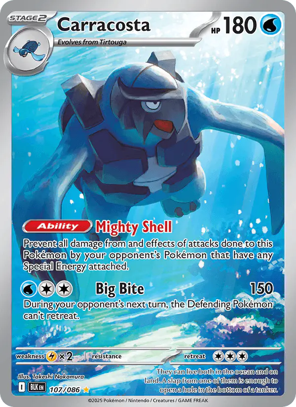 Carta Carracosta 107/086 de Black Bolt