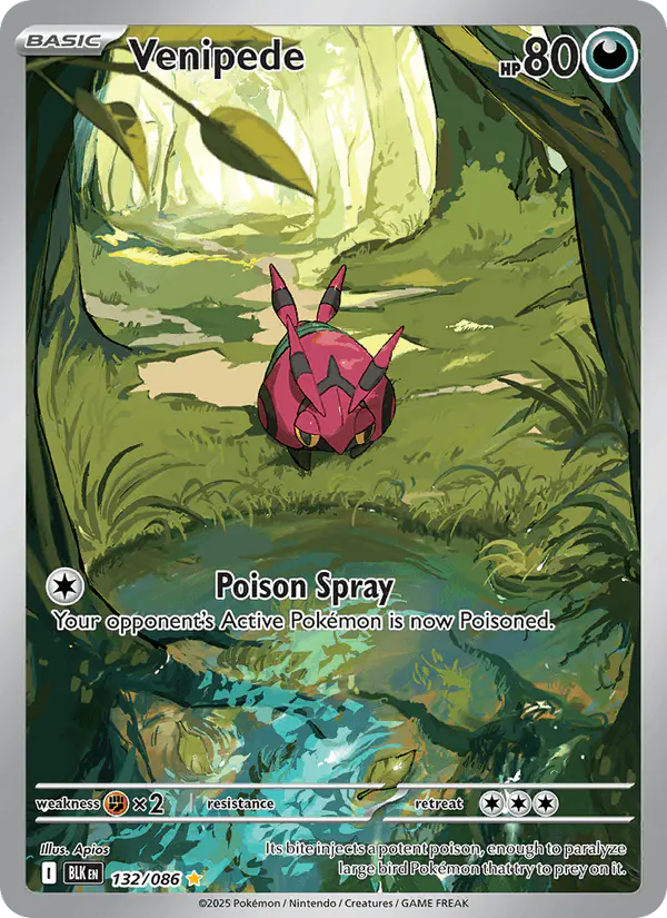 Carta Venipede 132/086 de Black Bolt