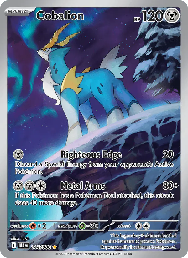 Carta Cobalion 144/086 de Black Bolt