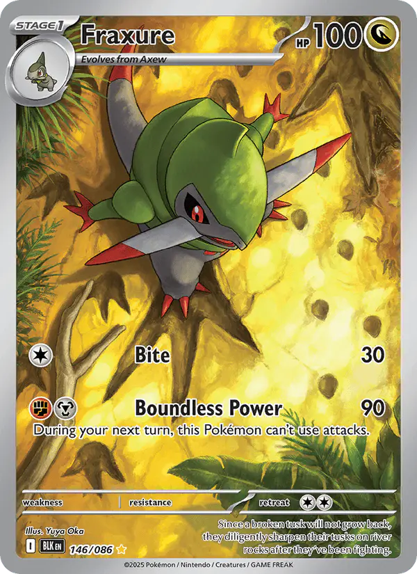 Carta Fraxure 146/086 de Black Bolt