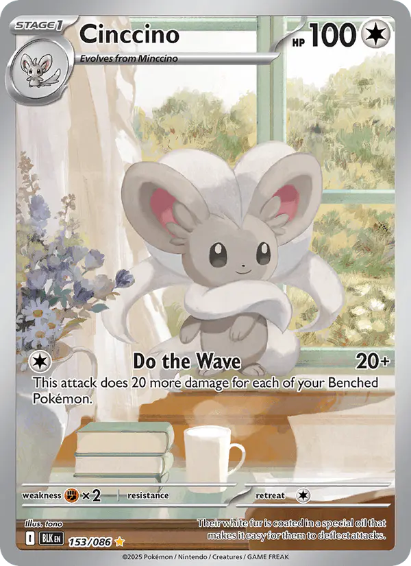 Carta Cinccino 153/086 de Black Bolt