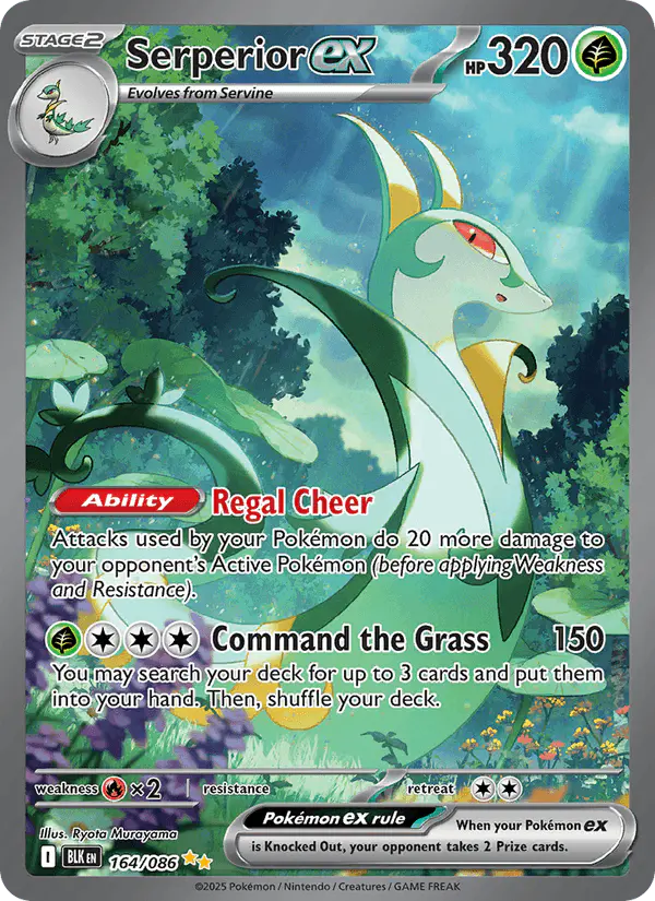 Carta Serperior ex 164/086 de Black Bolt